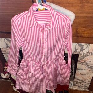 Polo by Ralph Lauren Pink Striped Dress
